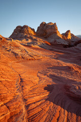 Poster - Golden Hour at Coyote Butte 