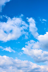 Wall Mural - clouds in the blue sky - cloudscape