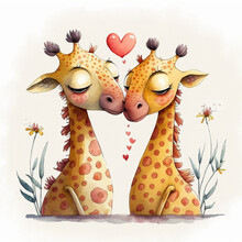 Chibi Valentine Day Cute Animal Characters Clipart - Get Creative Now!