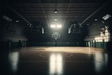 Fototapeta Przestrzenne - Digital illustration about basketball and sports. Generative AI.
