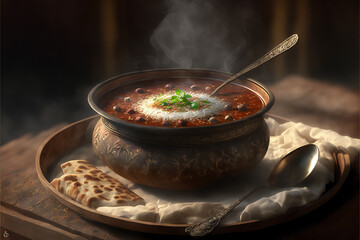 Canvas Print - dal makhani one