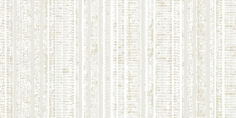 Wall Mural - brush ink pattern space-dyed texture background, distressed abstract vector design textured textile EPS10.  irregular thick and thin striped block motif Monochrome stripes vertical Paint vintage bohem