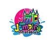Inflatables Bounce Slide Logo Design Template