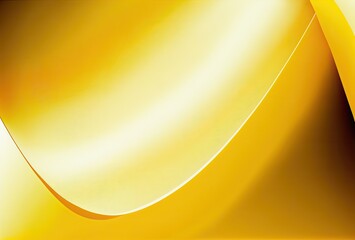 Poster - A gradient of light yellow, golden, and yellow creates a cheerful background, generative ai	