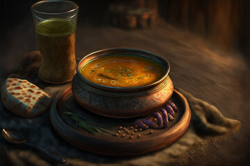 Canvas Print - Daal