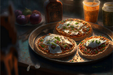 Wall Mural - Sopes Three