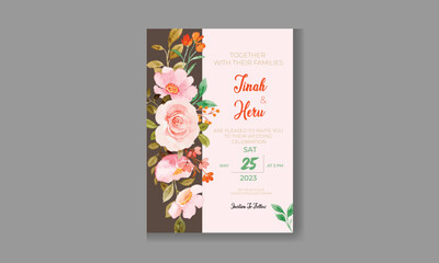 WEDDING CARD TEMPLATE 