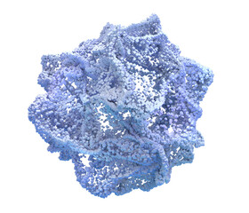 abstract particles, 3d render