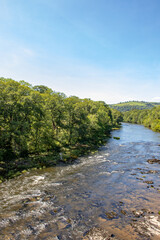 Wall Mural - River Wye and the Wye Valley in the Summertime.