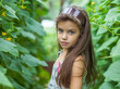 © Andrey_Arkusha - young beautiful preschool girl in a summer park