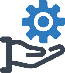 Canvas Print - Customer support icon