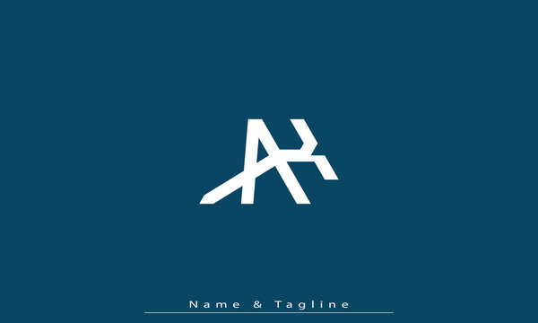Alphabet letters Initials Monogram logo XK , KX