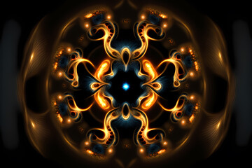 A Magnificent Quantum Nuclear Magic Fusion, AI Generative
