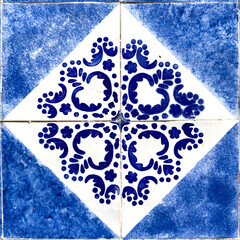 Fototapete - Traditional Portuguese tiles