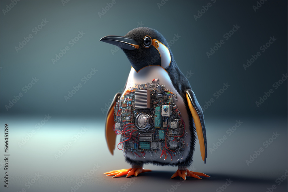 The Companion of Geeks: The Linux Penguin