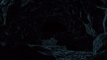 洞窟を進む_ループ_暗闇
