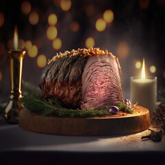 Poster - Very delicious roast beef