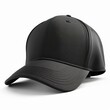 Product photo of a black ball cap, isolated on a white background, AI assisted finalized in Photoshop by me