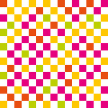 Colorful Random Square Background Graphic Material
