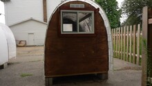Tiny Home Hut For Homeless Individual