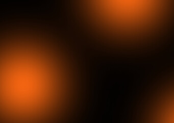 Wall Mural - Black and dark orange smooth gradient abstract background image,Dark tone.Science or technology display concept. Metal or metallic color. spotlight in room or studio.Graphic illustration.