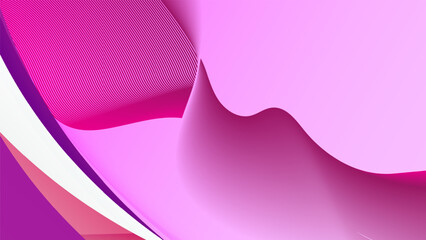 Wall Mural - Abstract purple wave modern background design. purple background