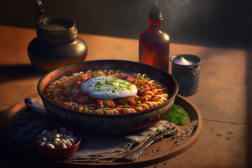 Wall Mural - Kushari One