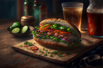 Poster - Banh Mi Three