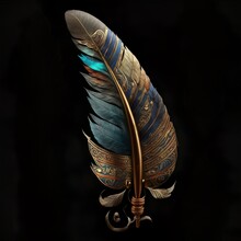 Egyptian Feather Of Maat Symbol