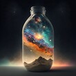 Universum in einer Flasche