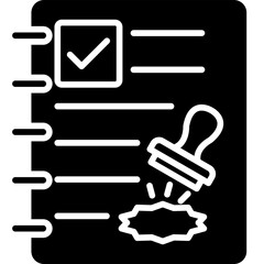 Sticker - Contract Icon