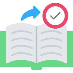 Poster - Book Icon