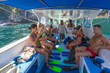 © Cavan Images - People ready for snorkeling in diver's boat,Nusa Penida,Indonesia