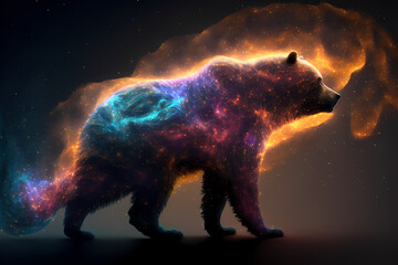 Spirit animal - bear, Generative AI