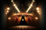 Fototapeta  - nice circus in the dark