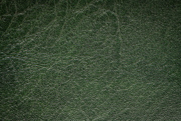 Green imitation Artificial leather texture background