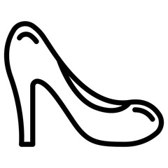 Wall Mural - high heels icon