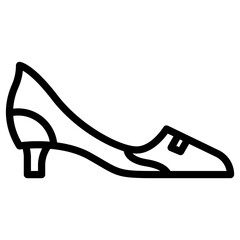 Sticker - high heels icon