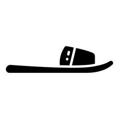 Sticker - sandal icon