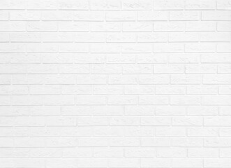  White brick background. A brick wall. Background. Space for text. Copy space