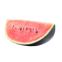 Wall Mural - Watermelon sweet and juicy isolated on alpha background