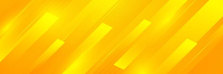 Wall Mural - Abstract orange and yellow background of dynamic shapes in movement, presentation or web backdrop