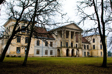 Old manor ruins in northern Estonia