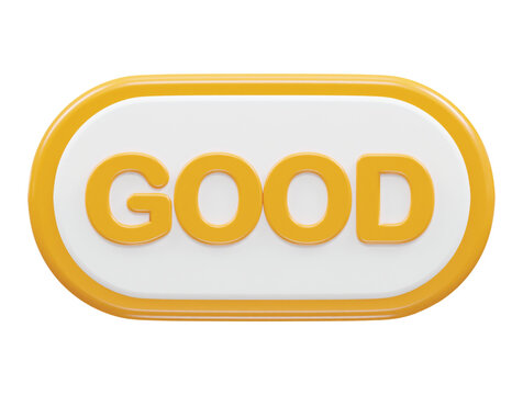 Good 3d rendering text effect