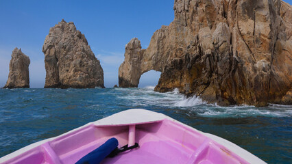 Wall Mural - Arch in Cabo San Lucas, Mexico from boat