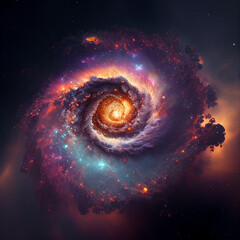 a beautiful galaxy