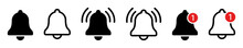 Notification Bell Icon Set