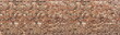 © LOOKSLIKEPHOTO.COM - Brick wall brown rustic panorama - Brickwall texture - old brick pattern - Industrial texture of brick wall - Stone beige, Texture pattern of old brick wall, background of the old wall, weathered