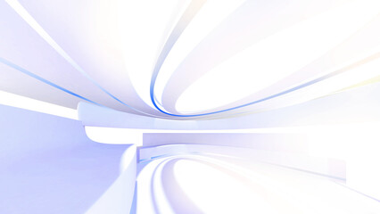 Poster - Abstract background white structure,speed motion,3D rendering