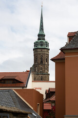 Wall Mural - City and Street Views in a German City